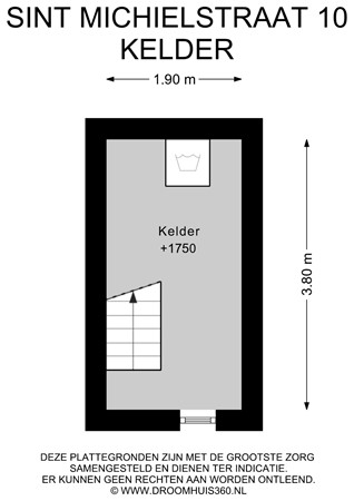 Floorplan - Sint Michielstraat 10, 6136 XL Sittard